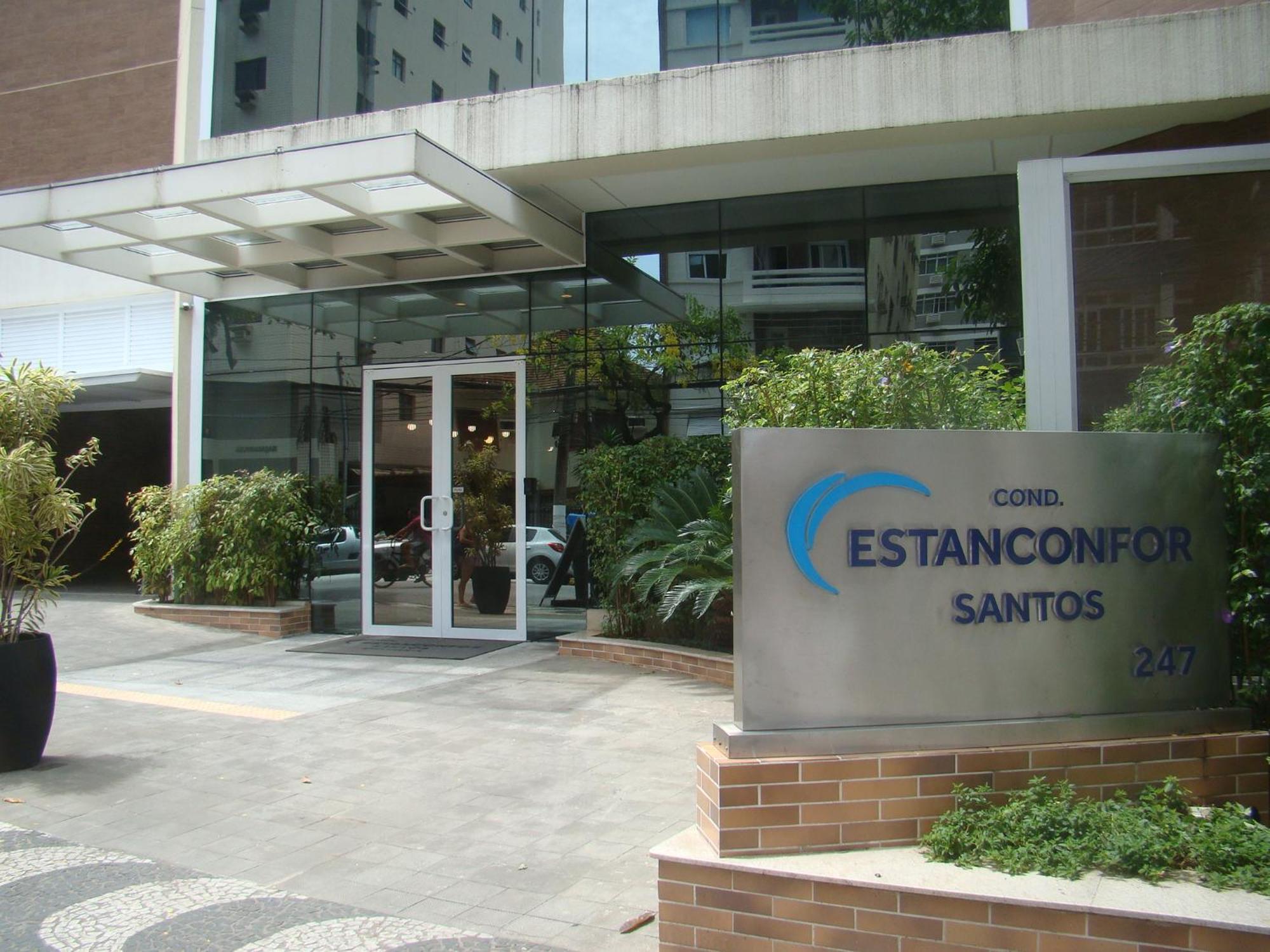 Book Santos - Estanconfor 1201 - Conforto E Comodidade Na Quadra Da Praia Eksteriør billede